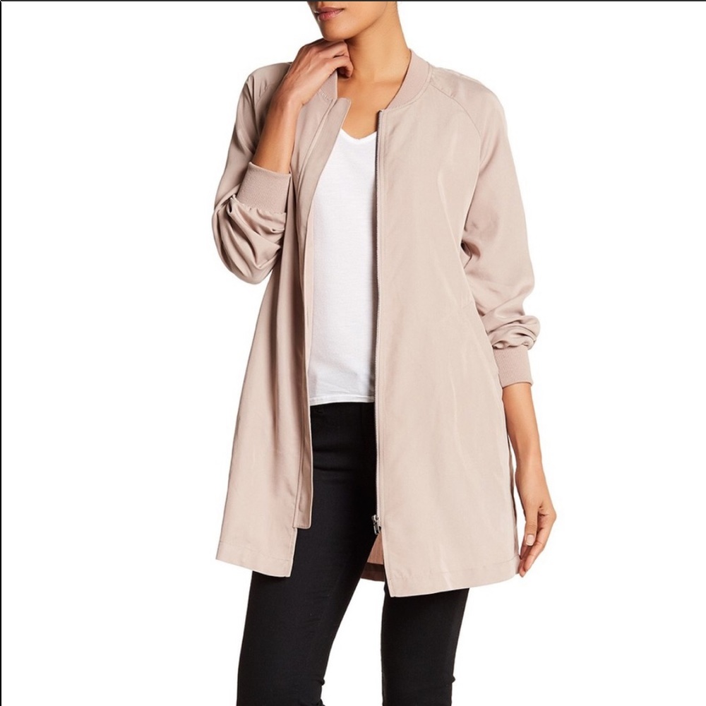 Pleione Bomber Style Duster